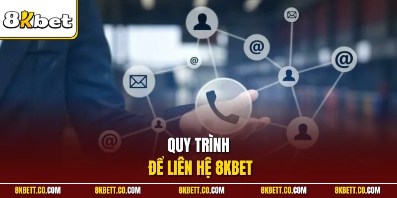 Quy trình để liên hệ 8KBET